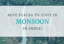 places to visit in monsoon in india