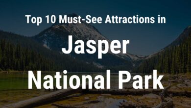 Attractions in Jasper National Park