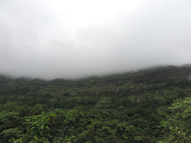 Bhimashankar trek mountain view