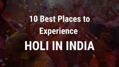 Best places to celebrate holi in india