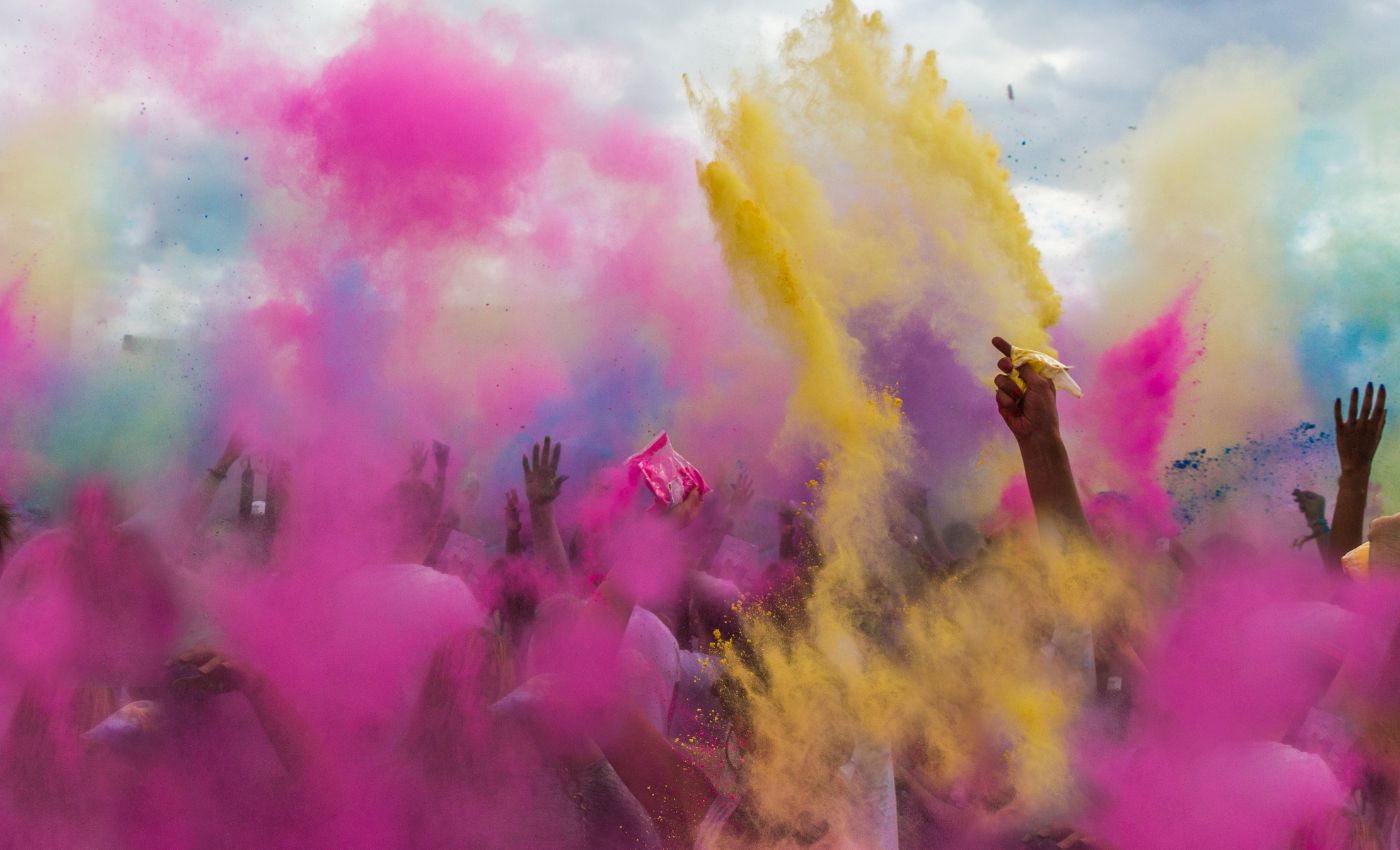 Holi in delhi