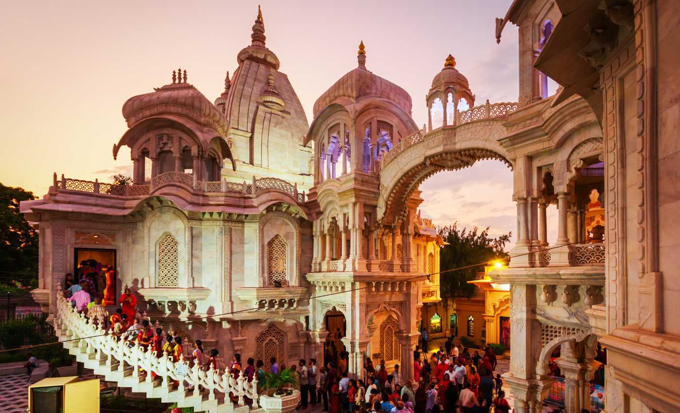 Krishna Balaram Iskcon Temple, Vrindavan