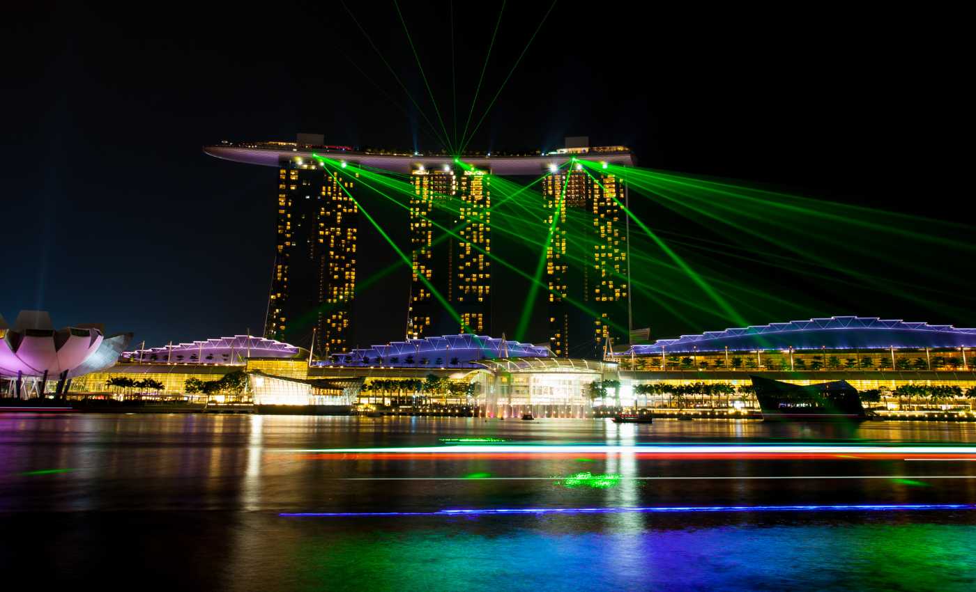 Marina Bay Sands Light Show