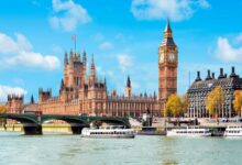 Houses of Parliament and Big Ben, London, UK