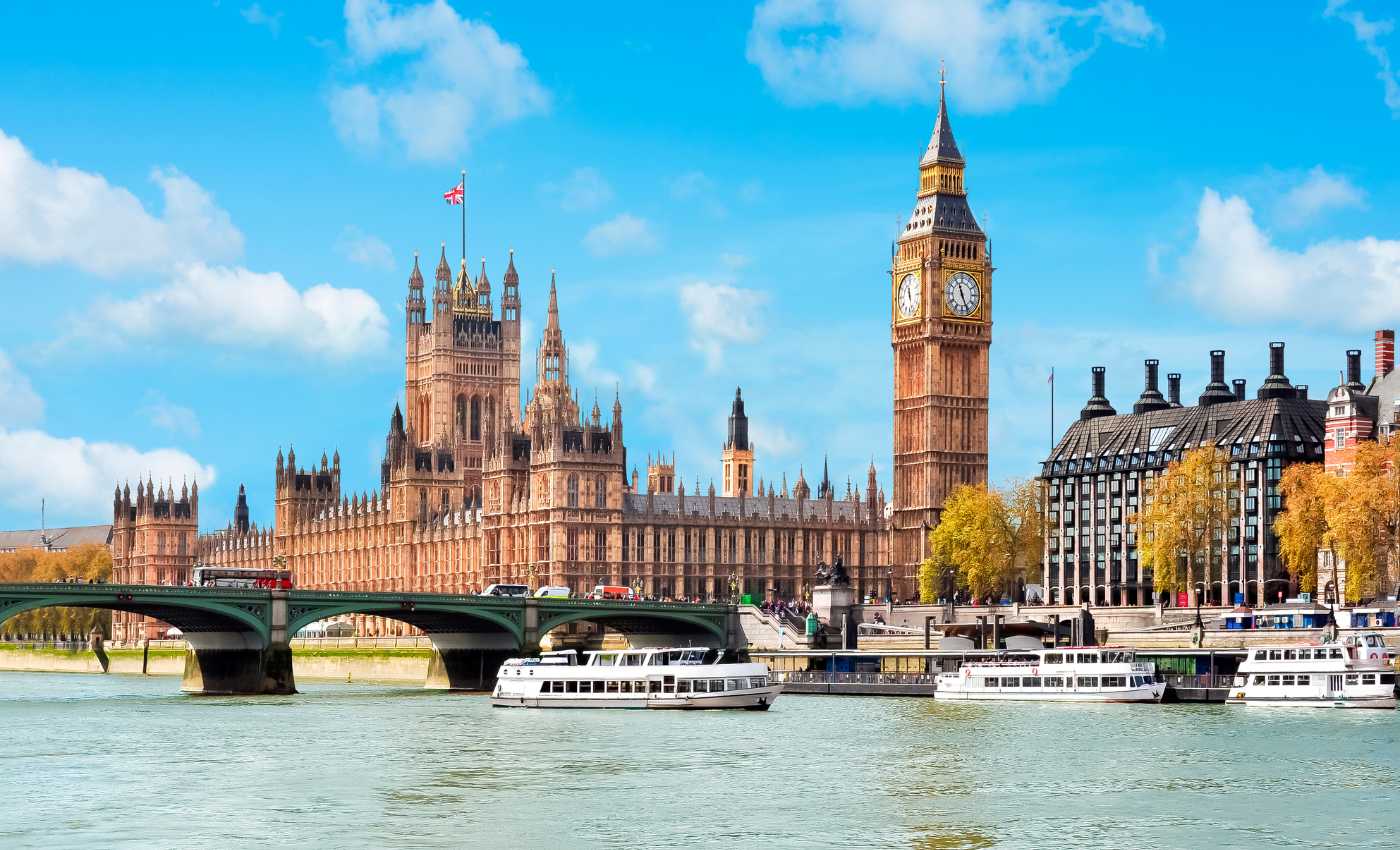 Houses of Parliament and Big Ben, London, UK
